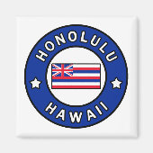 Honolulu Hawaii Magneet (Voorkant)