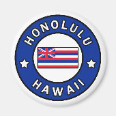 Honolulu Hawaii Magneet (Voorkant)