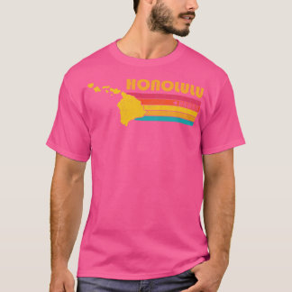 Honolulu Hawaii noodlijdend souvenir T-shirt