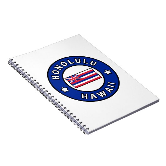 Honolulu Hawaii Notitieboek (Rechterzijde)