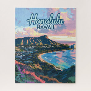 Honolulu Hawaii Oahu Waikiki Beach Diamondhead Legpuzzel