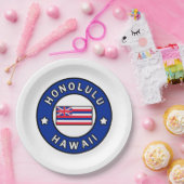 Honolulu Hawaii Papieren Bordje (Feest)