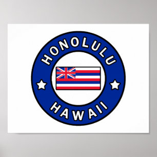 Honolulu Hawaii Poster