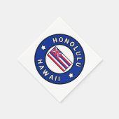 Honolulu Hawaii Servetten (Hoek)