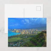 Honolulu, Hawaii Skyline #1 Carte postale (Devant / Derrière)