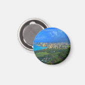 Honolulu, Hawaii Skyline #1 Magnet (Recto/Verso)