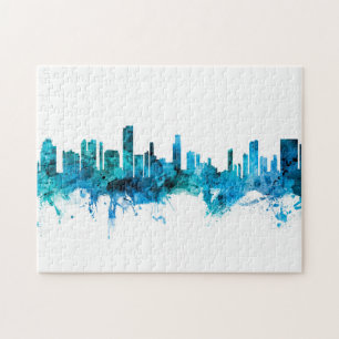 Honolulu Hawaii Skyline Legpuzzel