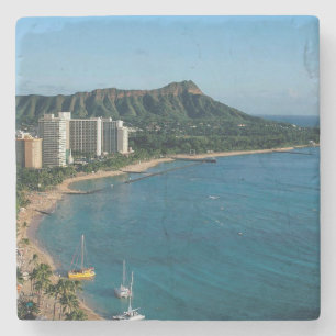Honolulu Hawaii Stenen Onderzetter