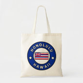Honolulu Hawaii Tote Bag (Voorkant)