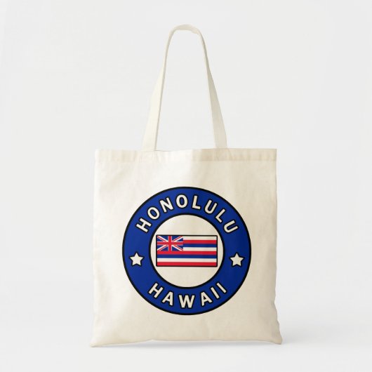 Honolulu Hawaii Tote Bag (Voorkant)