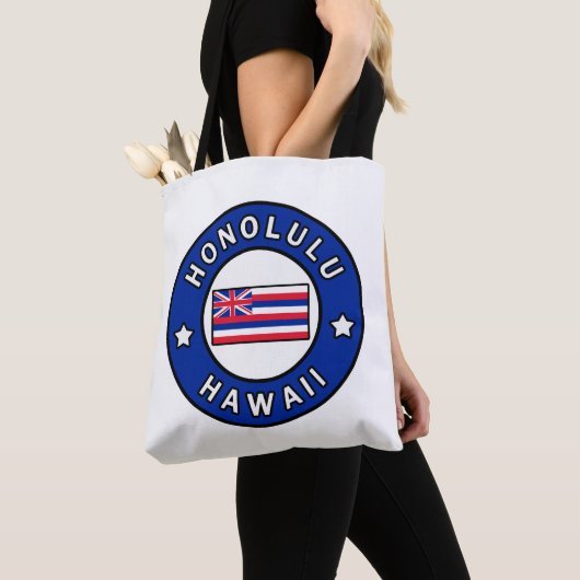 Honolulu Hawaii Tote Bag (Dichtbij)