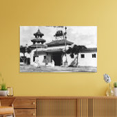 Honolulu, Hawaii - Uitzicht van Lau Yee Chai Canvas Afdruk (Insitu (Woonkamer))