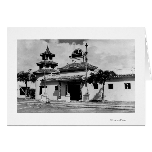 Honolulu, Hawaii - Vue de Lau Yee Chai (Devant horizontal)