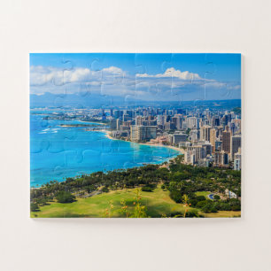 Honolulu, Hawaii, Waikiki Beach Legpuzzel