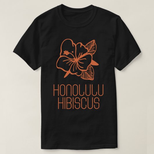 Honolulu Hibiscus TShirt (Design devant)