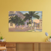 Honolulu, HIView of Bishop St.Honolulu, HI Canvas Afdruk (Insitu (Woonkamer))