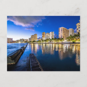 HONOLULU OAHU HAWAII BRIEFKAART