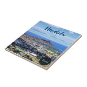 Honolulu reizen tegeltje (Zijkant)