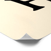 Honolulu retro vintage reizen poster (Hoek)