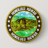 Honolulu Ronde Button 7,6 Cm (Voorkant)