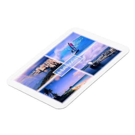 Honolulu uitzicht - The Perouse - Lanikai Beach Oa Magneet (Linkerzijde)