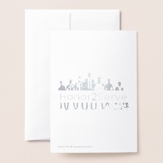 Honor2Serve Folie Kaarten (Met envelop)