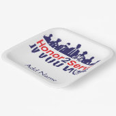 Honor2Serve Papieren Bordje (Gebogen)