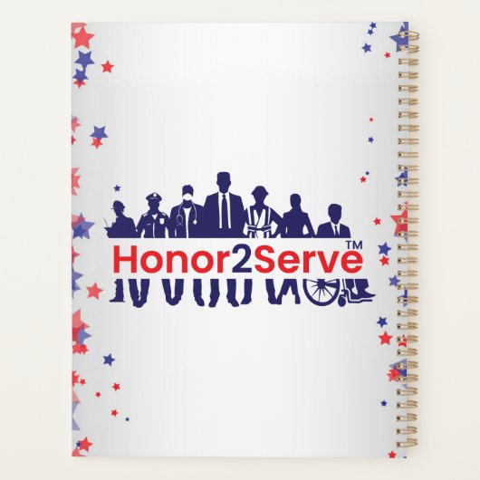 Honor2Serve Planner (Achterkant)