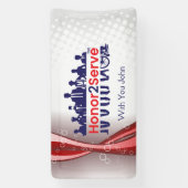 Honor2Serve Spandoek (Verticaal)