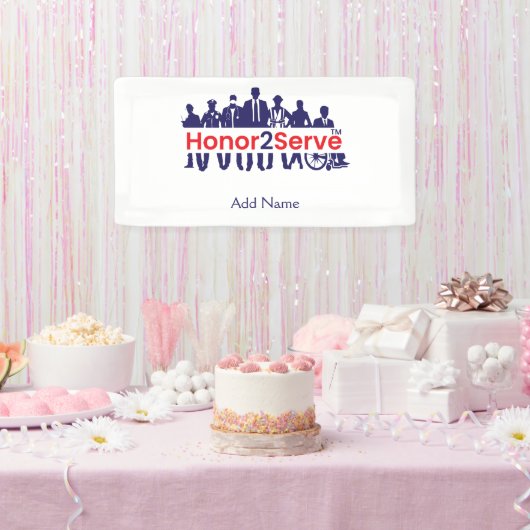 Honor2Serve Spandoek (Feest)