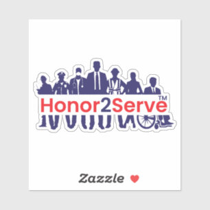 Honor2Serve Sticker