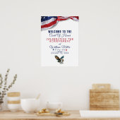 Honor Achievement Event Welcome Sign Poster (Cuisine)