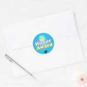 Honor Award (set van 20) Ronde Sticker (Envelop)