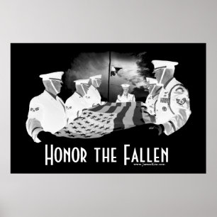Honor de slachtoffers poster