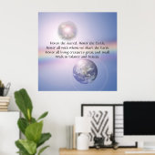 Honor Life, Alle levens Poster (Thuiskantoor)