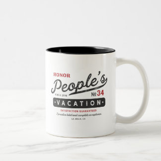 Honor People's Vacation Mok