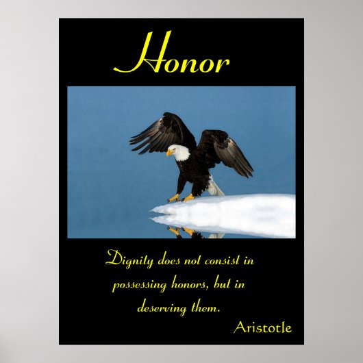 Honor Posters aigle 16 (Devant)
