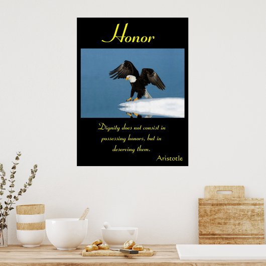 Honor Posters aigle 16 (Cuisine)