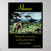 Honor Posters animal 48 (Voorkant)