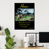 Honor Posters animal 48 (Bureau à domicile)