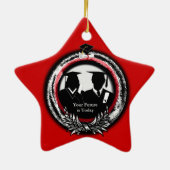 Honor Student Award klasse of 2011 Ornament Red (Achterkant)