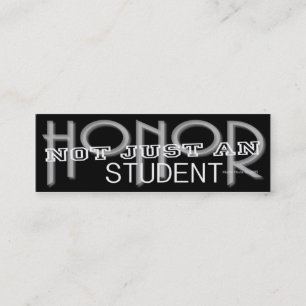 Honor Student - Social Media Persoonlijke Kaart Contactkaartje