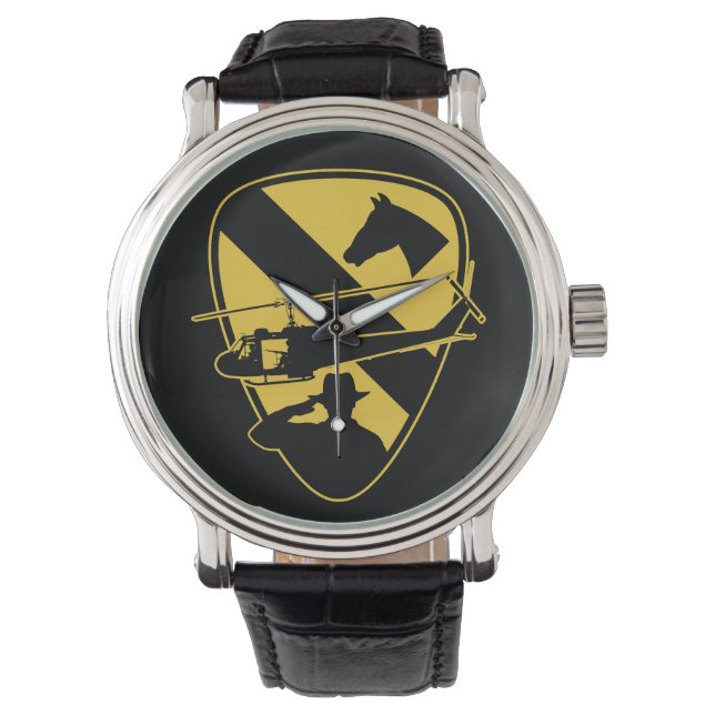 Honor the 1st Cavalry Division Horloge (Voorkant)