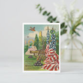 Honor the Brave Briefkaart (Staand voorkant)