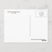 Honor the Brave Briefkaart (Achterkant)