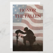 Honor The Fallen (Voorkant / Achterkant)