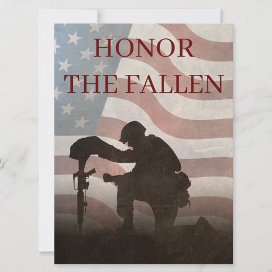 Honor The Fallen (Voorkant)