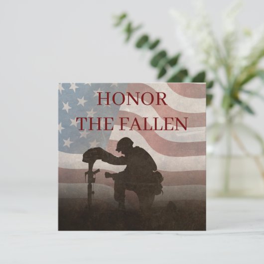 Honor The Fallen (Staand voorkant)