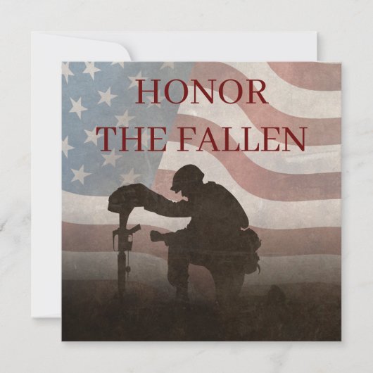 Honor The Fallen (Voorkant)