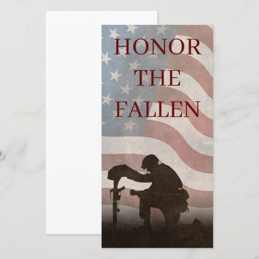 Honor The Fallen (Voorkant / Achterkant)